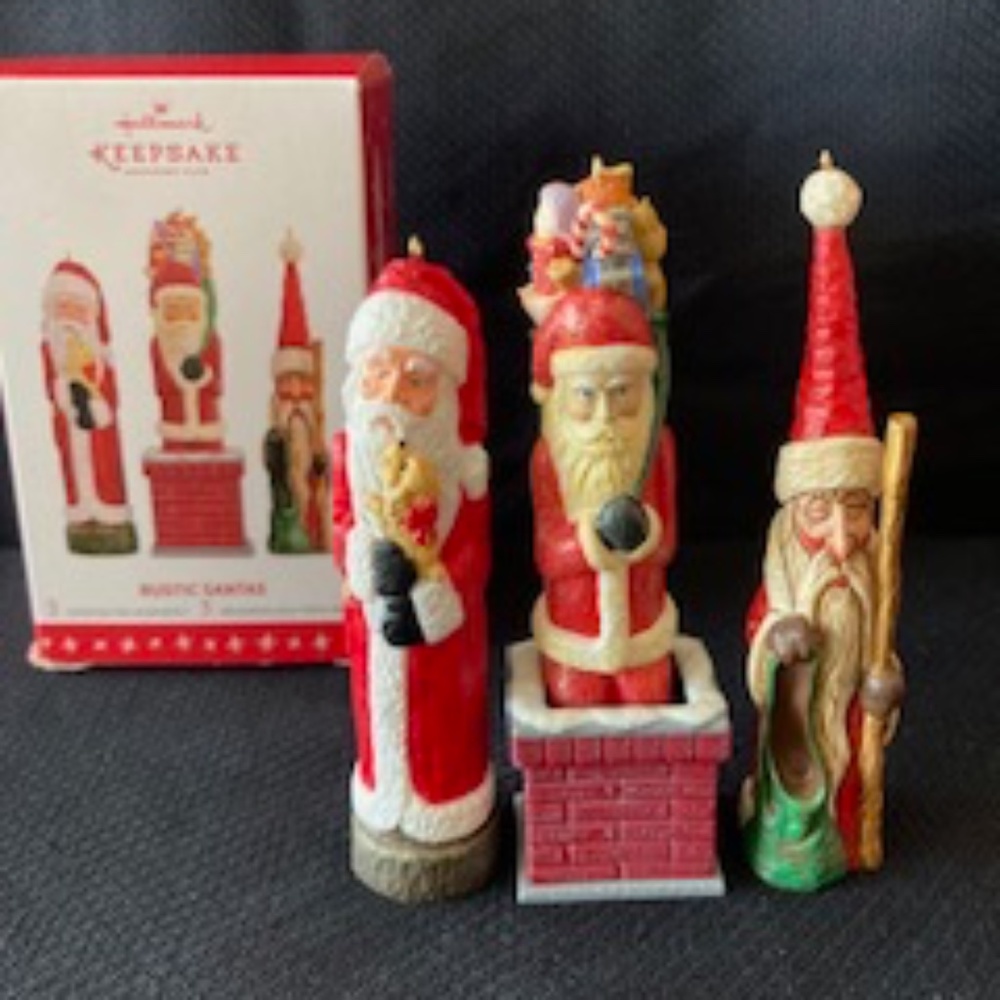 2016 Rustic Santa Hallmark Keepsake Ornament